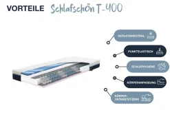 Hn8 Schlafsysteme Schlafschön T-400 (90x190) (H2)