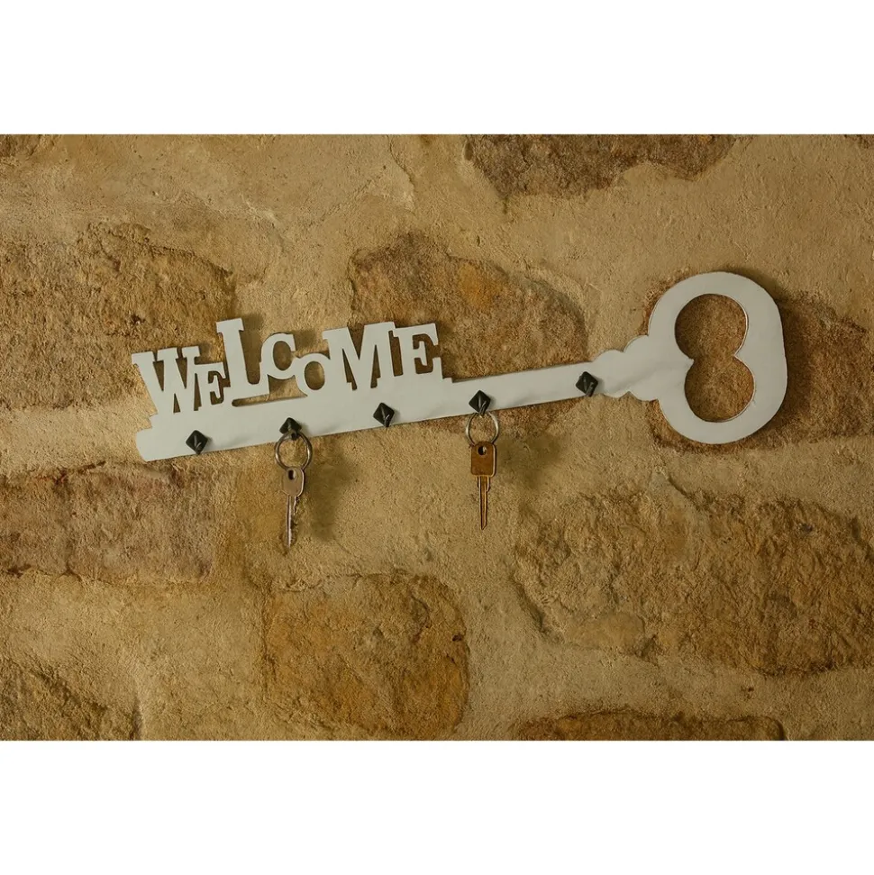 HTI-Living Schlüsselbrett Shabby Look Welcome