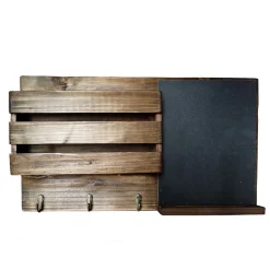 HTI-Living Wandorganizer mit Tafel Natur Lino