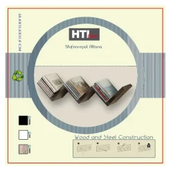 HTI-Living Wandregal Altona Weiß
