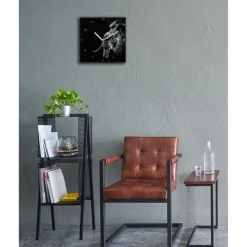 HTI-Living Wanduhr Löwe