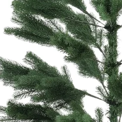 Juskys Weihnachtsbaum Talvi 180 cm hoch – künstlicher Tannenbaum aus PE-Kunststoff mit Metallständer