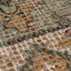 Jute-Teppich Orient Braun-Grün 120 x 170 cm - DEEPE | Kadima Design