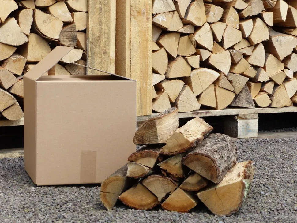 120 kg trockene Eiche, Kaminholz Brennholz Feuerholz Hartholz ca. 25 cm