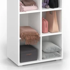 Kleiderregal Schrank Paris weiß