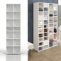 Kleiderregal Schrank Paris weiß