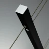 LED Pendelleuchte, schwarz, 1xLED-Platine/20W