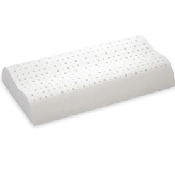 Letti Moderni Kopfkissen Natura Anatomic Latex Weiß 38x80