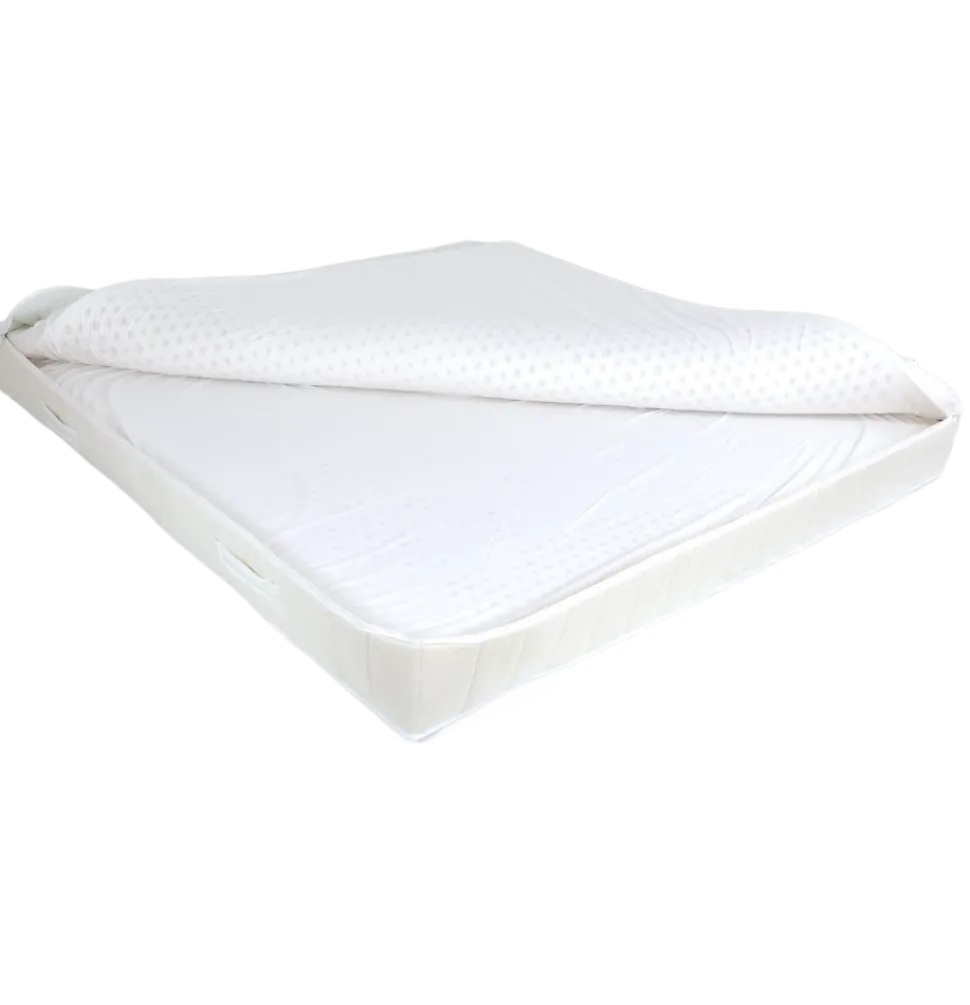 Letti Moderni Latexmatratze Aloe Vera 100x190 Höhe 18 cm H3 – 7 Zonen, 3-Schicht-Kern, Bezug mit Aloe Vera