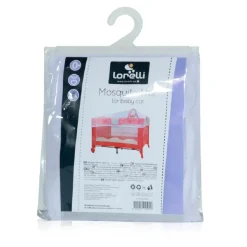 Lorelli Moskitonetz Reisebett 120 x 60 cm Insektenschutz Befestigung Gummiband transparent