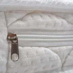 Moni Babybett Matratze Majesty 120 x 60 x 12 Bamboo abnehmbar antiallergisch weiß