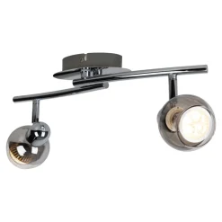 Näve 2er LED-Wand- Deckenleuchten "BOCCIA"
