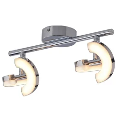 Näve 2er LED Wand- / Deckenspot 