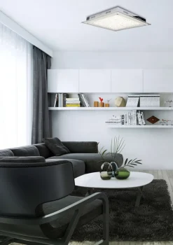 Näve LED Deckenleuchte "GLASGOW" L/B:36cm