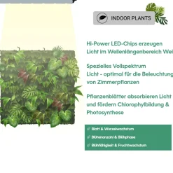 Parus by Venso Wall Spot 90cm, Abstrahlwinkel 60°, LED Wachstumslampe, Grow Light für Zimmerpflanzen und Grünpflanzen, Fassaden- und Wandbegrünung