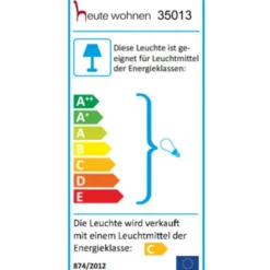 Pendelleuchte HW170, Deckenleuchte Hängeleuchte Deckenlampe, Glasschirm