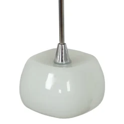 Pendelleuchte HW170, Deckenleuchte Hängeleuchte Deckenlampe, Glasschirm