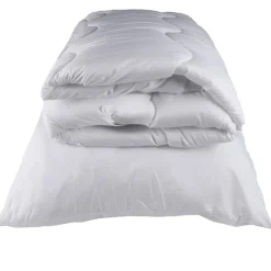 Premium Bettenset Mikrofaser, 2-teilig – Steppbettdecke 200x200 cm Kopfkissen 80x80 cm