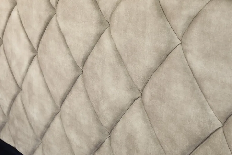 riess-ambiente Boxbett ELYSIUM 180x200cm champagner beige Samt mit Stauraum