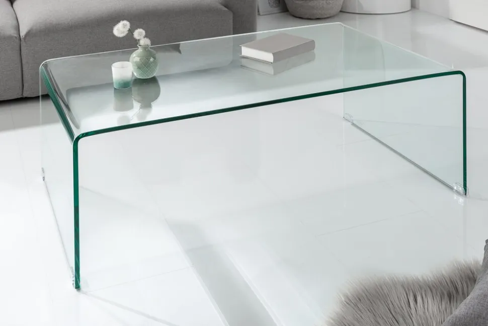 riess-ambiente Couchtisch FANTOME - 110cm transparent Glas