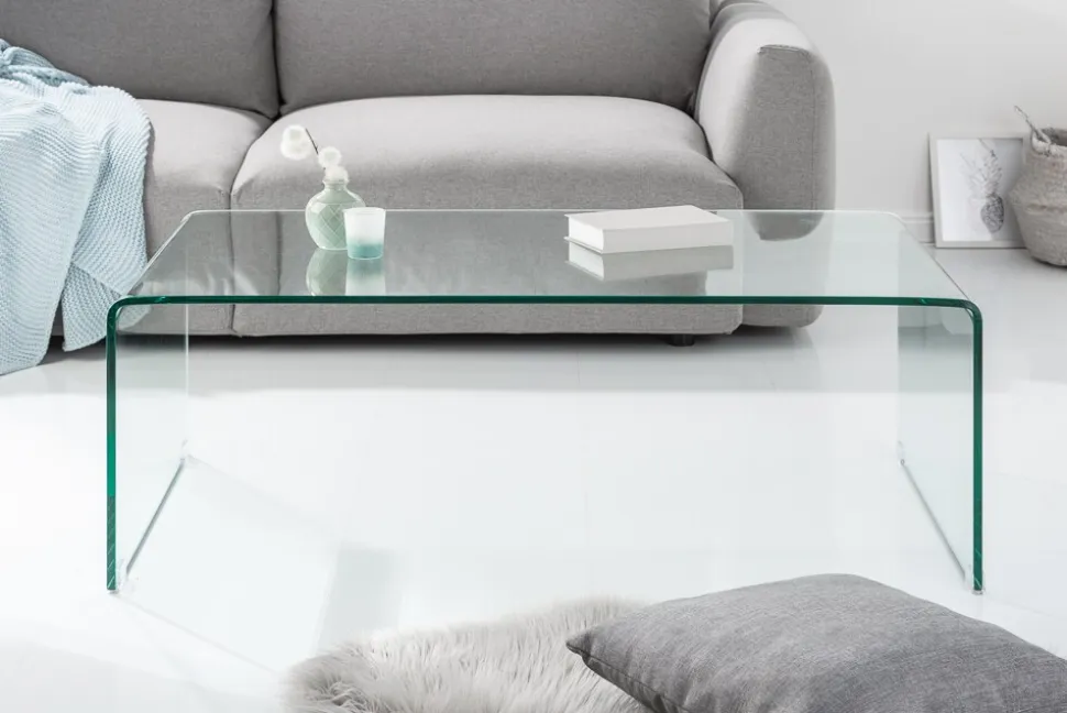 riess-ambiente Couchtisch FANTOME - 110cm transparent Glas