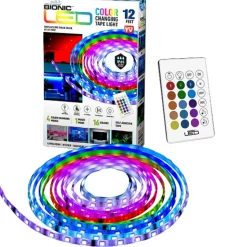 Starlyf® LED Stripe - Lichtband, Farbwechsel, Fernbedienung, USB, IP65 Bionic LED