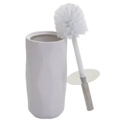 5-teiliges Badset MCW-H88, WC-Garnitur Badezimmerset Badaccessoires, Keramik ~ weiß