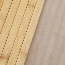 2-teiliges Tischset MCW-E72, Platzdeckchen Tischmatte Platzset, Bambus abwaschbar flexibel 45x30cm