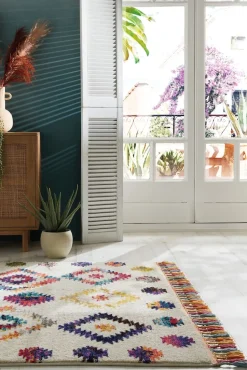 Teppich abstrakt Bunt 80 x 150 cm - ARUN | Kadima Design