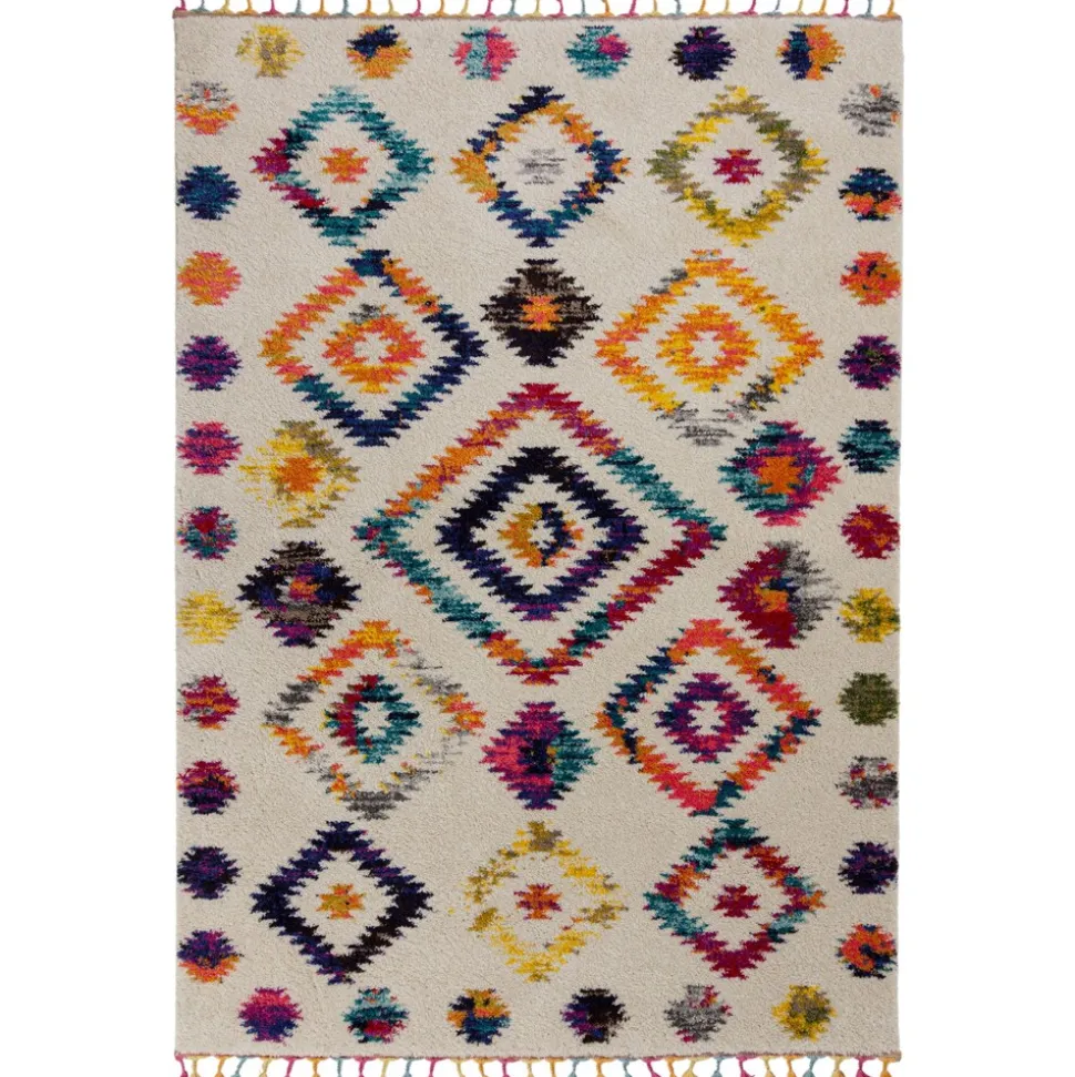Teppich abstrakt Bunt 80 x 150 cm - ARUN | Kadima Design