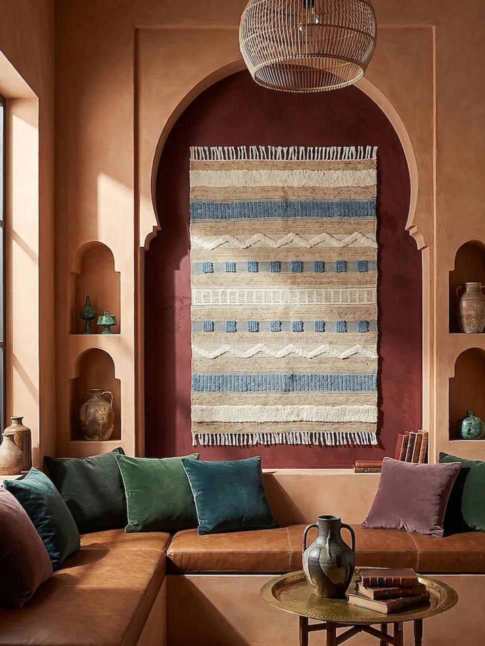 Teppich gestreift Bunt 200 x 290 cm - WHARFE | Kadima Design