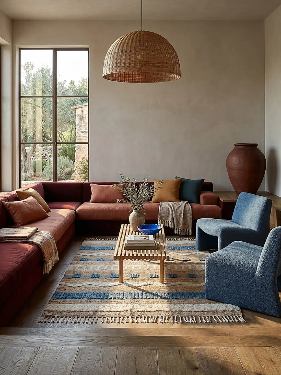 Teppich gestreift Bunt 200 x 290 cm - WHARFE | Kadima Design