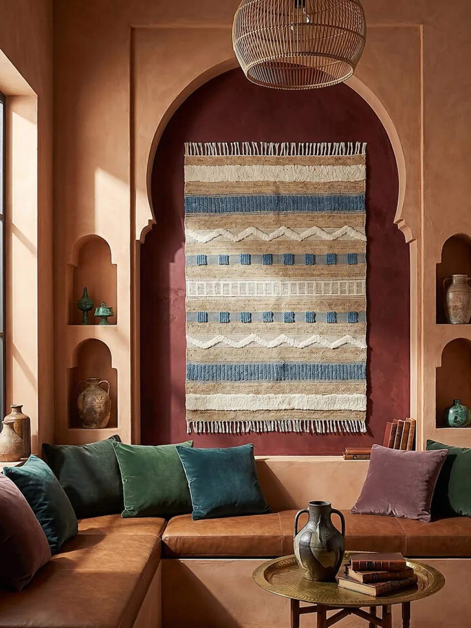 Teppich gestreift Bunt 200 x 290 cm - WHARFE | Kadima Design
