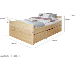 TiCAA Doppelbett