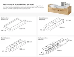 TiCAA Doppelbett