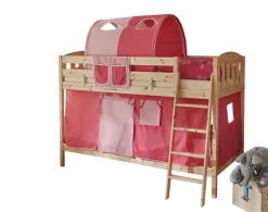 TiCAA Etagenbett Erni Country-V Kiefer Natur