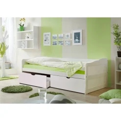 TiCAA Sofabett Funktionsbett Gästebett Melanie Kiefer Weiß