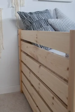 TiCAA Sofabett Naomi 90x200, Kiefer massiv