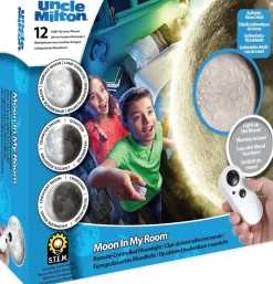 Uncle Milton - Nachtlicht - Moon in my room Mondlicht Mond Mondphasen Licht