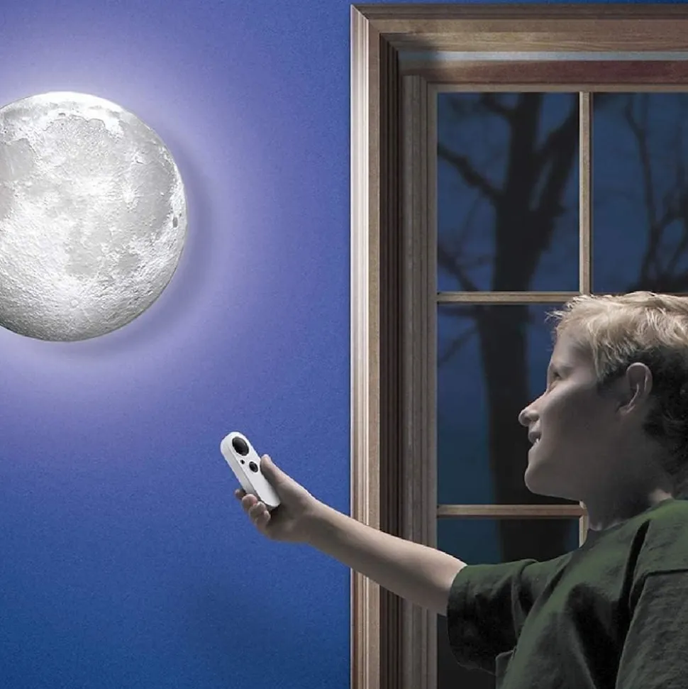 Uncle Milton - Nachtlicht - Moon in my room Mondlicht Mond Mondphasen Licht