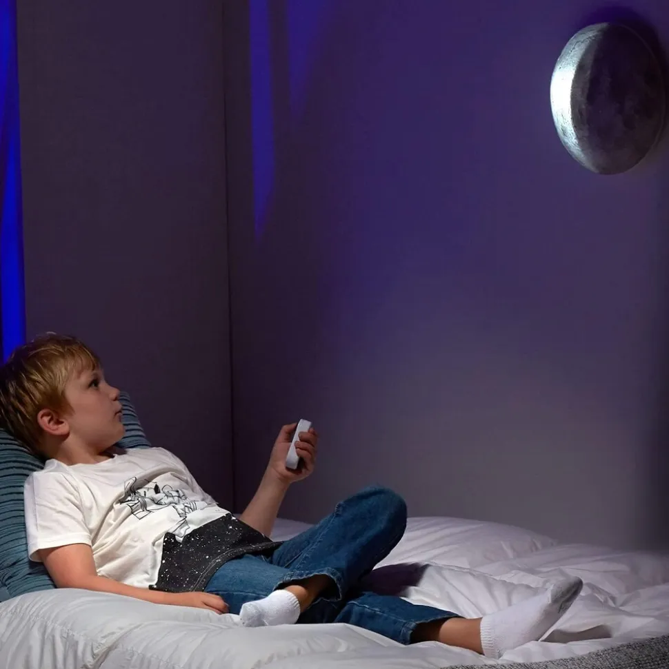 Uncle Milton - Nachtlicht - Moon in my room Mondlicht Mond Mondphasen Licht