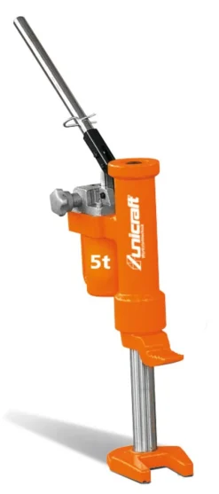Unicraft Maschinenheber HMH 5 Hublast 5 t Pumpenheit + Bodenplatte drehbar