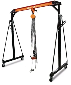 Unicraft Mobiler Portalkran PK 1 Tragkraft 1 t Hubhähe min. 2200 mm max. 3600 m
