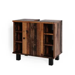 Vicco Waschtischunterschrank Badschrank Unterschrank Fynn Old Style Badmöbel
