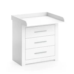 Vicco Wickeltisch MIRO Wickelkommode mit Aufsatz Wickelregal Kommode Schubladen