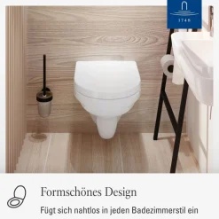 Villeroy & Boch WC-Sitz O.novo 423 x 368 x 51 mm