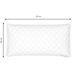 VitaliSpa 2er Set Microfaser Kopfkissen 40 x 80 cm Allergiker geeignet Kissen
