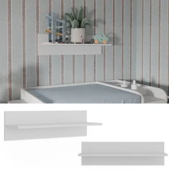 Vitalispa Wandregal Ajaton Weiß 70 x 20 cm