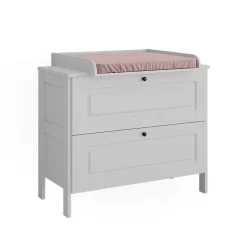 Vitalispa Wickelkommode Ajaton Weiß 108 x 98 cm