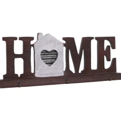 Wandgarderobe MCW-A91 Home, Garderobenpaneel, Landhaus Holz Metall